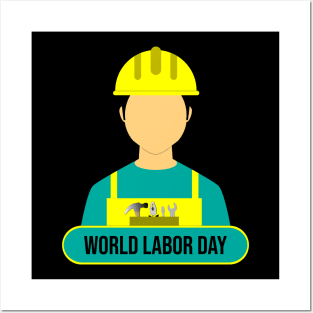 World Labor day Posters and Art